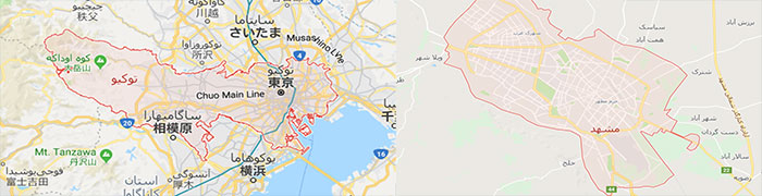 مقایسه تطبیقی استراتژی های توسعه شهری (CDS) شهر توکیو و مشهد